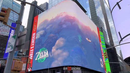 還剩2天！《王國之淚》宣發登紐約時代廣場大螢幕