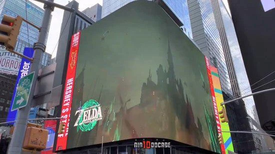 還剩2天！《王國之淚》宣發登紐約時代廣場大螢幕