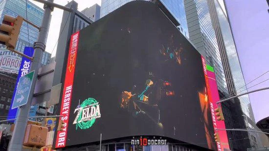 還剩2天！《王國之淚》宣發登紐約時代廣場大螢幕