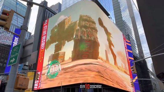 還剩2天！《王國之淚》宣發登紐約時代廣場大螢幕