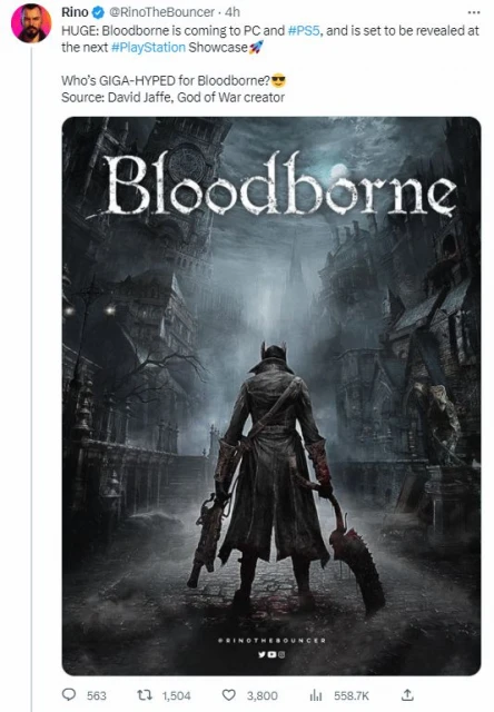 《血源》傳聞再起：登陸PC/PS5、本月底亮相PS展？