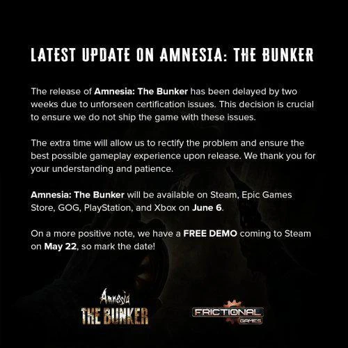 晨報|《暗黑4》最終測試上線 《失憶症》新作延期