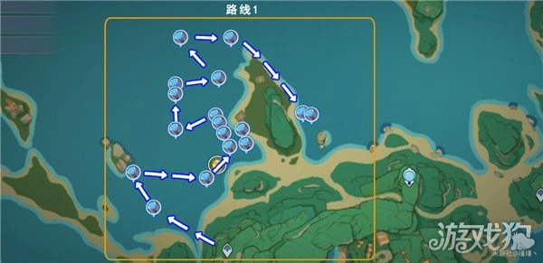 原神海靈芝採集路線大全 168個點位分享