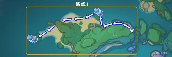 原神海靈芝採集路線大全 168個點位分享