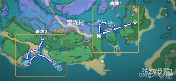 原神海靈芝採集路線大全 168個點位分享