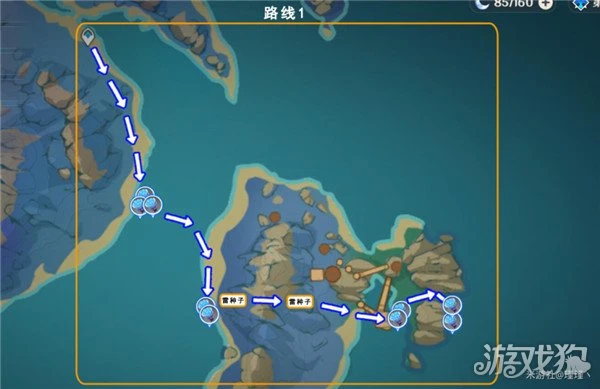 原神海靈芝採集路線大全 168個點位分享