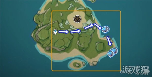 原神海靈芝採集路線大全 168個點位分享