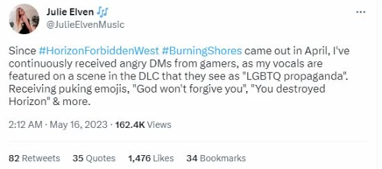 《西之絕境》DLC配樂主唱遭網暴：你毀了這個遊戲！