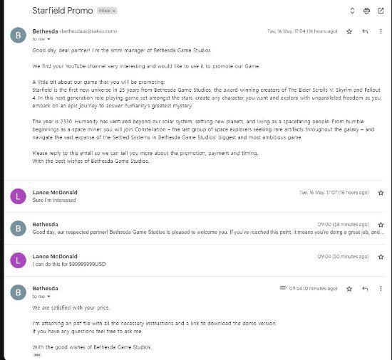 大量博主因《星空》釣魚郵件被騙！裝成開發者來盜號