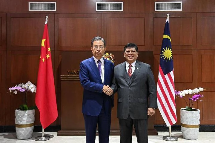 趙樂際訪問大馬國會　雙邊會議交流多項課題