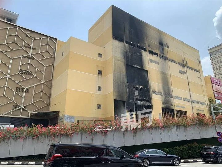 谷中城火災肇因　變壓器燃燒引起