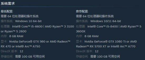 《真人快打1》公開PC配置需求：10系顯卡即可暢玩！