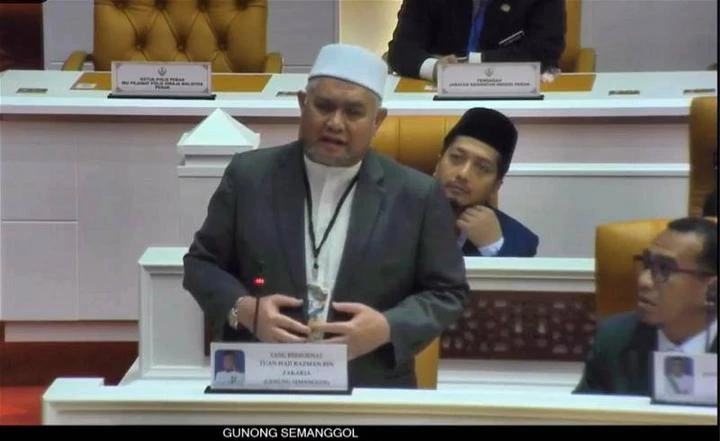 拉茲曼衣著成焦點　霹州議長「提醒」州議員系領帶