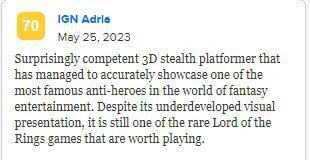 《魔戒:咕嚕》M站僅36分:沒有一家媒體給出好評!