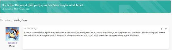 國外玩家吐槽PS發布會拉跨:是不是最差的一屆?