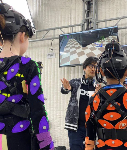 《死亡擱淺2》動捕幕後照 神秘小演員亮相