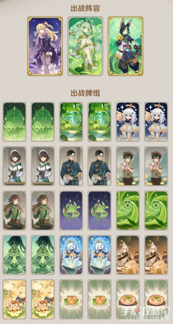 《原神》鑄境研煉通關卡組分享