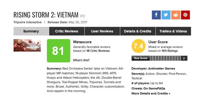 《風起雲湧2》開發工作室即將今夏關閉