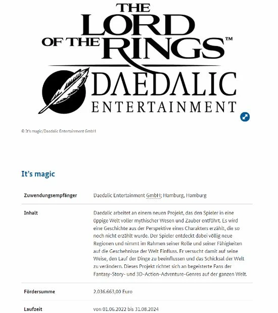 曝《魔戒咕嚕》廠商新魔戒遊戲開發中 已獲政府撥款