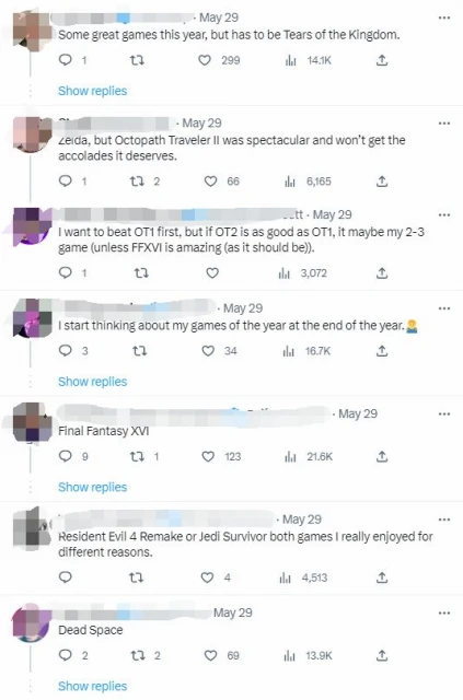 TGA詢問玩家年度遊戲會是哪部:王國之淚呼聲最高