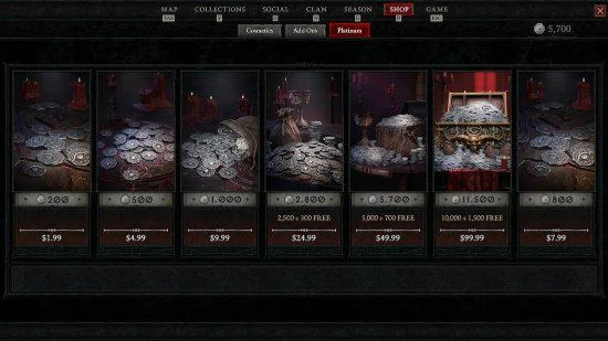 《暗黑4》部分皮膚售價將近200元:但不影響遊玩