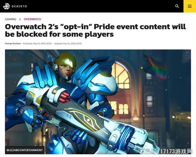 《守望先鋒2》宣布6月1日舉行首個驕傲月活動 計劃加入跨性別角色