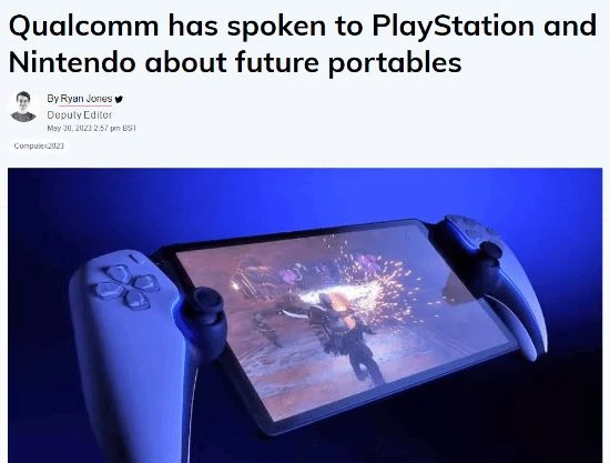 索尼、任天堂新掌機?高通與索任磋商掌機晶片