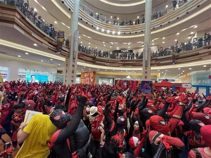 685蜘蛛人聚首巴生　破健力士世界最大規模「蜘蛛俠集會」