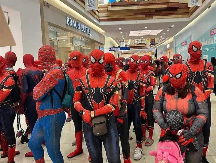 685蜘蛛人聚首巴生　破健力士世界最大規模「蜘蛛俠集會」