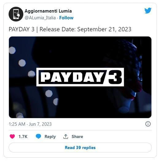 傳Starbreeze《收穫日3》將於9月份推出