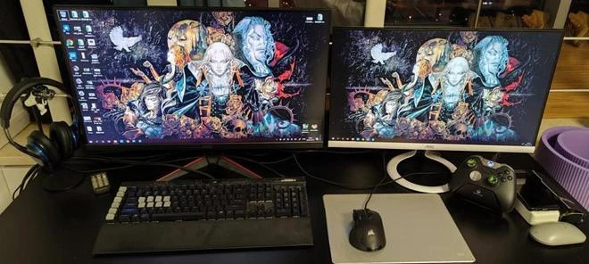 和父親一起做遊戲的阿魯