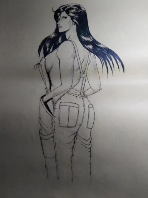 和父親一起做遊戲的阿魯