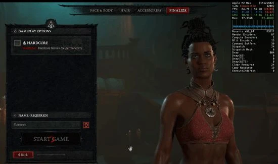 Mac也能玩《暗黑4》了！運行效果出色 達到90幀