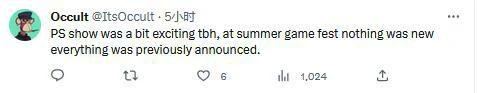 國外玩家銳評夏日遊戲節無聊：但至少比PS展會強