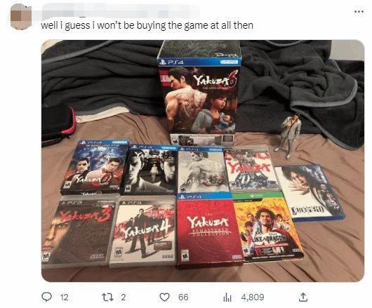 實體收藏家很不爽:曝《如龍7外傳》只有數字版