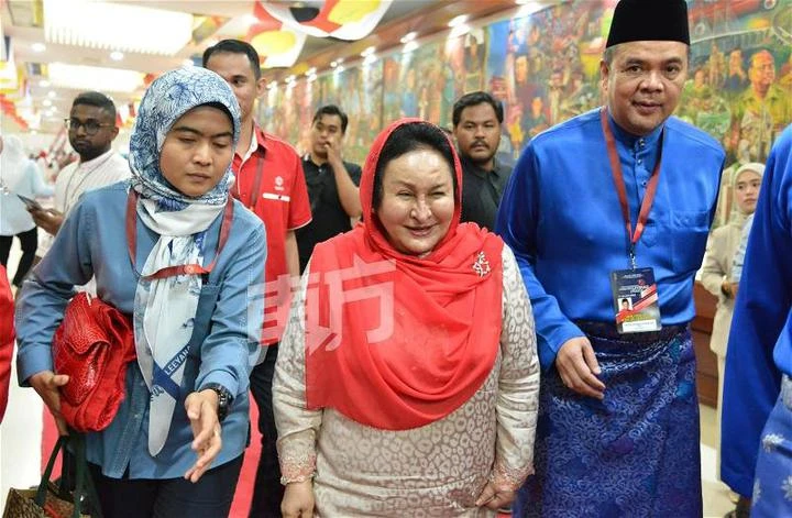 羅斯瑪：沒介入納吉特赦事宜　感謝巫統為丈夫發聲