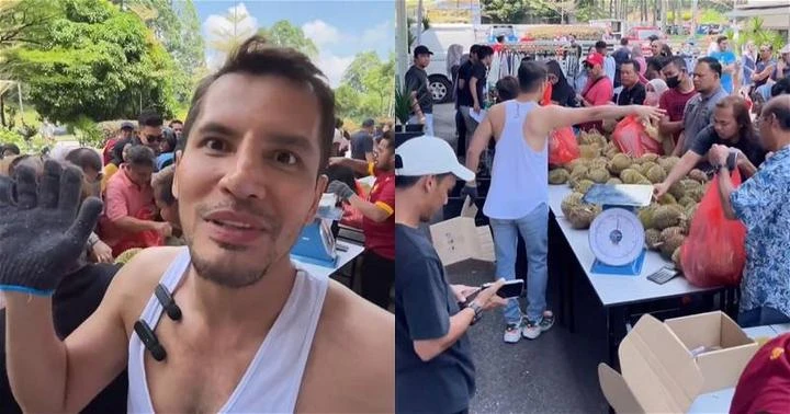 富商網紅賣榴槤大促銷　1公斤5令吉5小時賺5萬