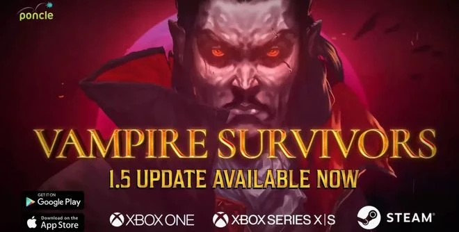 《吸血鬼倖存者》1.5更新6月13日上線