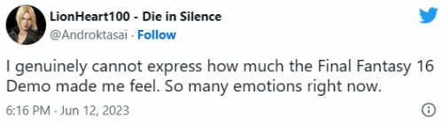 《FF16》Demo玩家讚不絕口：我現在就要買遊戲！