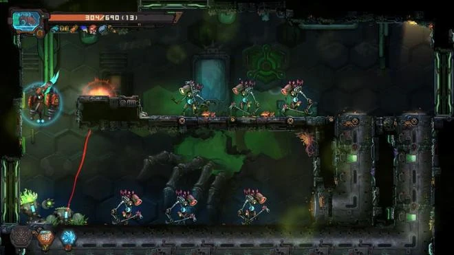 《湮滅線》遊民評測8.2分 疾馳於機甲銀河城