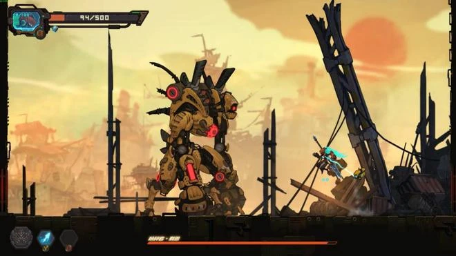 《湮滅線》遊民評測8.2分 疾馳於機甲銀河城