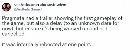 曝卡普空《Pragmata》曾被內部重啟 導致延期