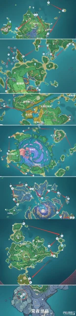 《原神》萬葉突破素材位置大全