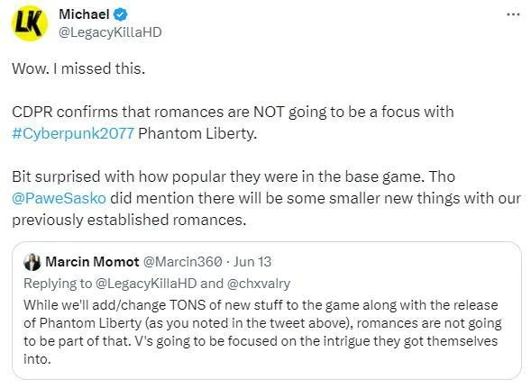 《賽博朋克2077》新DLC主角人際關係擴展