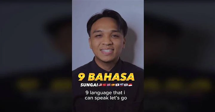 沙巴青年會說9種語言　語言天賦叫網民驚嘆