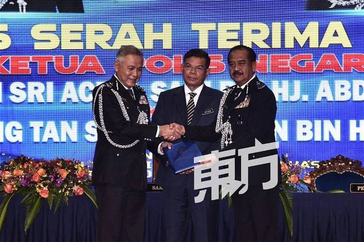 全國正副警總長移交職權　拉扎魯丁走馬上任「警隊一哥」