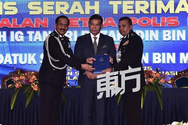 全國正副警總長移交職權　拉扎魯丁走馬上任「警隊一哥」
