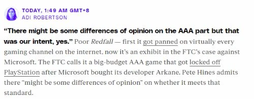 有些離譜:FTC認為《紅霞島》和《COD》是類似的遊戲
