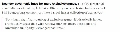 斯賓塞：微軟收購B社是為了讓Xbox更加強大