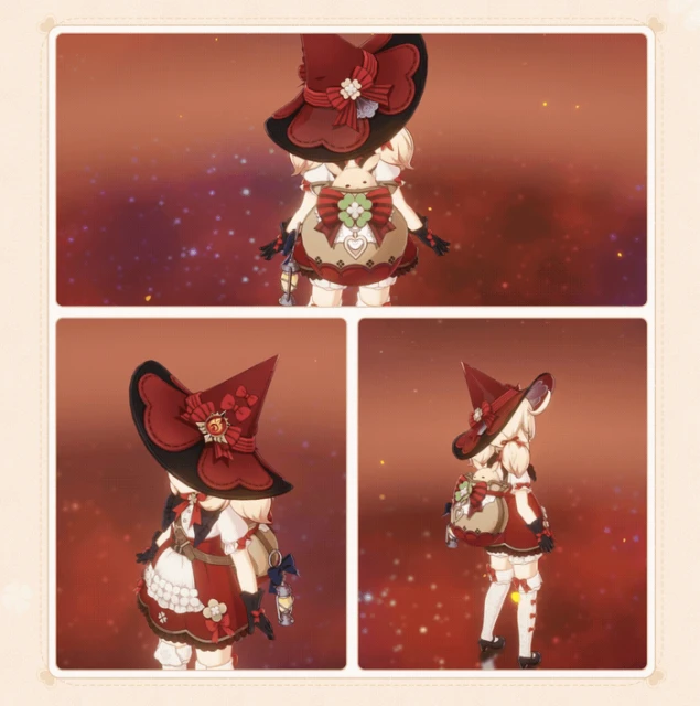 《原神》3.8可莉新皮膚琪花星燭演示